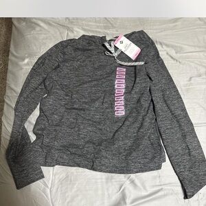 Gray Long Sleeve Hoodie